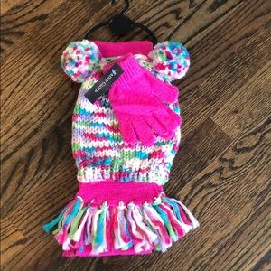 Brand New Hat Scarf Gloves Set